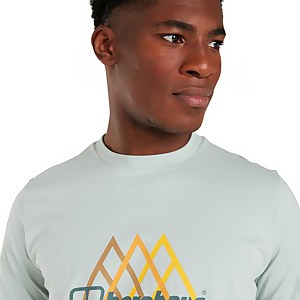 Men's Peak Fusion Grid T-Shirt - Grey
