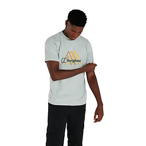 Men's Peak Fusion Grid T-Shirt - Grey