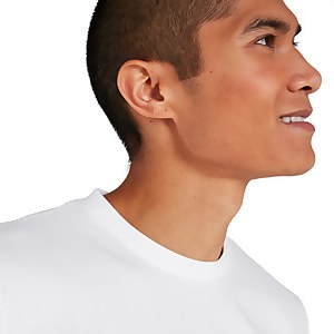 Men's Peak Fusion Grid T-Shirt - White