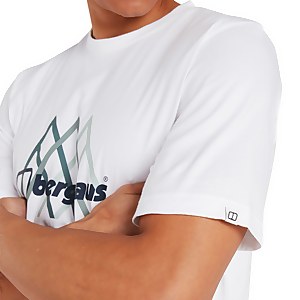 Men's Peak Fusion Grid T-Shirt - White