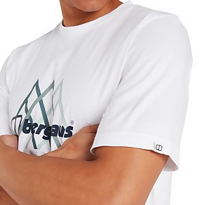 Men's Peak Fusion Grid T-Shirt - White