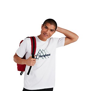 Men's Peak Fusion Grid T-Shirt - White