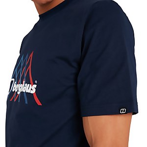 Men's Peak Fusion Grid T-Shirt - Blue