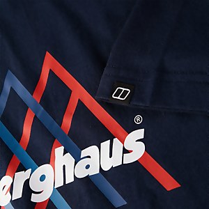 Men's Peak Fusion Grid T-Shirt - Blue