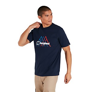 Men's Peak Fusion Grid T-Shirt - Blue