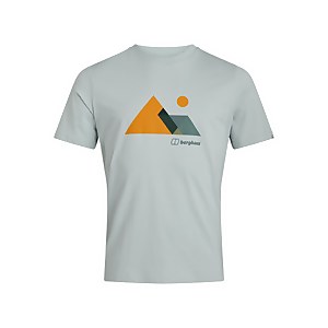 Men's Mountain Valley T-Shirt - Grey - XS