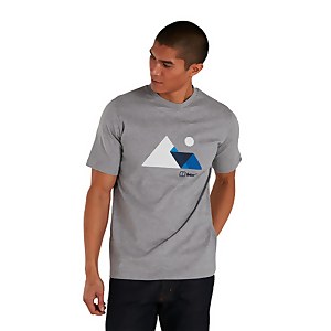 Men's Mountain Valley T-Shirt - Dark Grey - XS