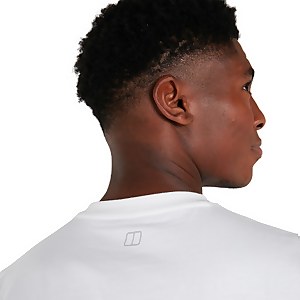 BERGHAUS MTN VALLEY T SHIRT AM WHT/WHT