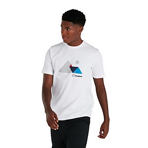 BERGHAUS MTN VALLEY T SHIRT AM WHT/WHT