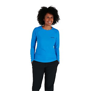 Women's 24/7 Long Sleeve Crew Base Layer - Blue