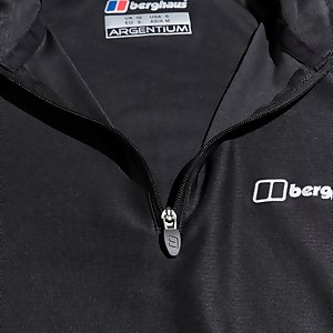 Women's 24/7 Tech Tee Long Sleeve Half Zip - Black