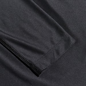 Women's 24/7 Tech Tee Long Sleeve Half Zip - Black