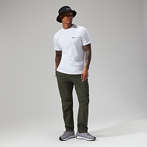 Organic Classic Logo T-Shirt für Herren - Weiß