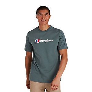 Men's Organic Big Classic Logo T-Shirt Green