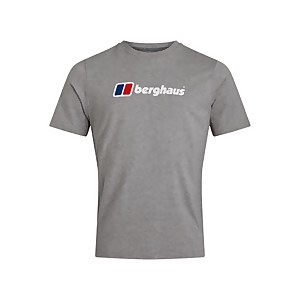 Men's Organic Big Classic Logo T-Shirt Dark Grey