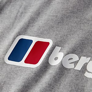 Men's Organic Big Classic Logo T-Shirt Dark Grey