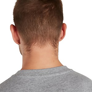 Men's Organic Big Classic Logo T-Shirt Dark Grey
