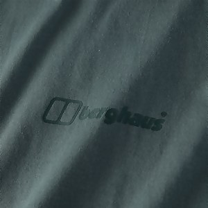 Men's Organic Colour Logo T Shirt Dark Green