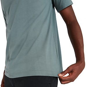 Men's Organic Colour Logo T Shirt Dark Green