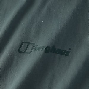 Men's Organic Colour Logo T Shirt Dark Green