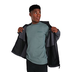 Men's Organic Colour Logo T Shirt Dark Green