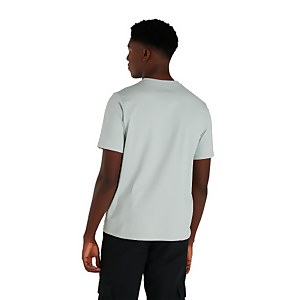 Men's Organic Big Color Logo T Shirt Grey