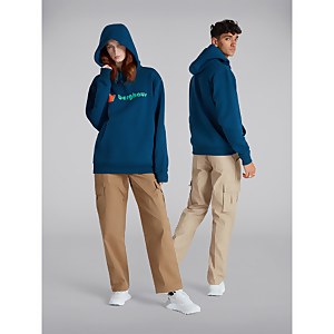 Unisex Heritage Logo Hoody - Gibraltar Sea - XS
