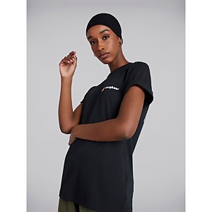 Unisex Powder Ski T Shirt - Black