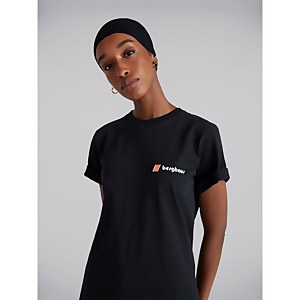 Unisex Powder Ski T Shirt - Black