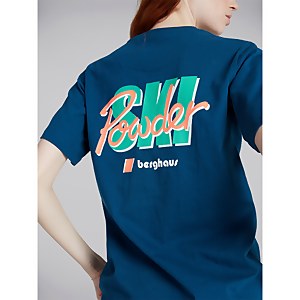 Unisex Powder Ski Tee - Gibraltar Sea