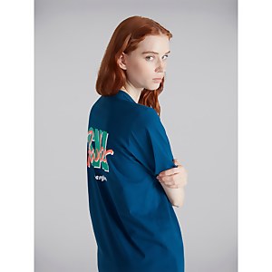 Unisex Powder Ski Tee - Gibraltar Sea