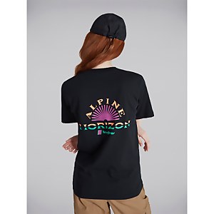 Unisex Alpine Horizon Tee - Black
