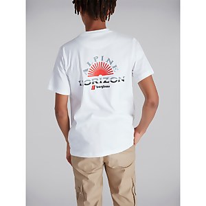 Unisex Alpine Horizon Tee - White