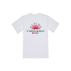 Unisex Alpine Horizon Tee - White