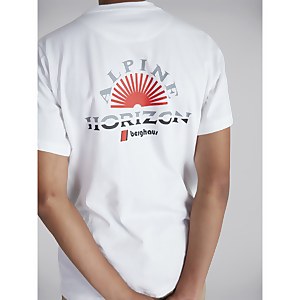 Unisex Alpine Horizon Tee - White