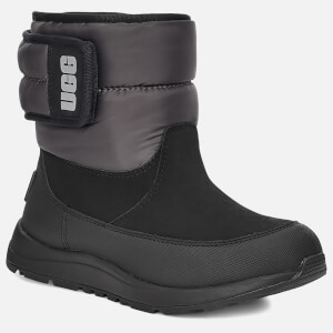 Childrens black ugg boots clearance