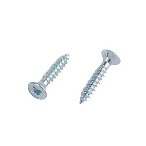 Homebase Zinc Plated Twin Thread Screw 3 X 16mm 25 Pack