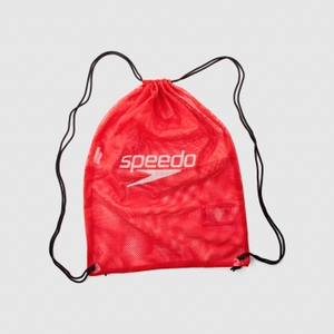 Sac en maille unisexe pour équipement rouge