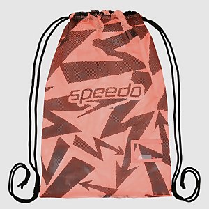Unisex Printed Mesh Bag