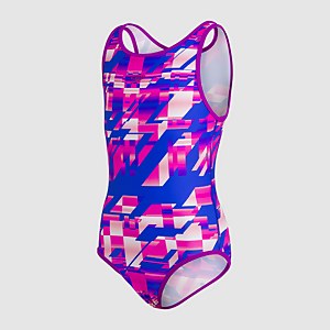 SPEEDO TANK 1PC JF PURPLE/BLUE - 9-10