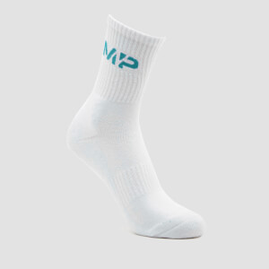 MP čarape Unisex – White/Teal