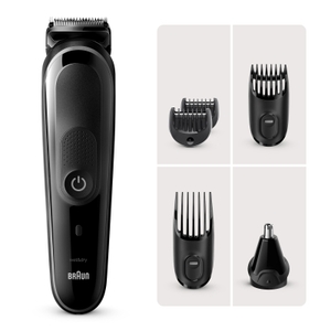 All in one Trimmer with 5 attachments incl. Ear Nose trimmer