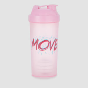 MP Plastični shaker Move – rozi – 600ml
