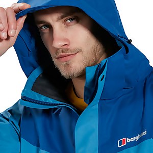 Men's Arran Waterproof Jacket - Blue / Dark Blue
