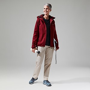Women's Fellmaster Gemini 3in1 Gore-Tex Jacket - Dark Red