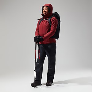 Women's Hillwalker Gore-Tex InterActive Jacket - Dark Red
