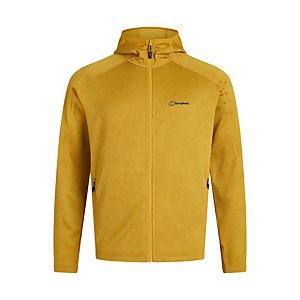 Men's Spitzer Hooded Interactive Fleece - Yellow