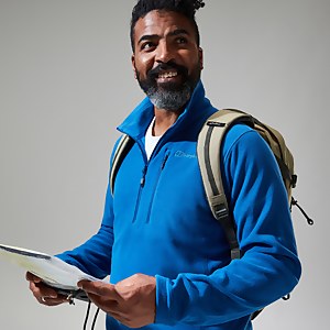 Men's Prism Micro Polartec Half Zip - Blue