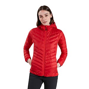 Tephra Stretch Reflect Jacke für Damen - Rot/Dunkelrot