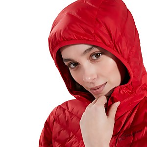 Tephra Stretch Reflect Jacke für Damen - Rot/Dunkelrot